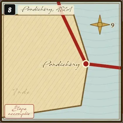 Pondichéry, 1864