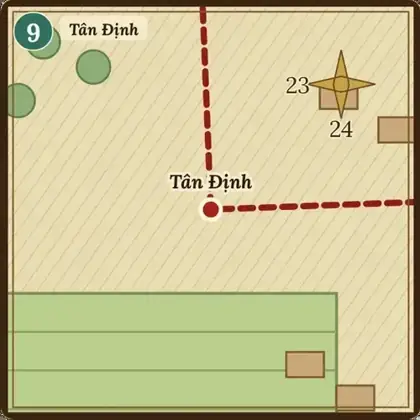 Un plan : Tân Định