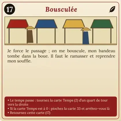 Bousculée
