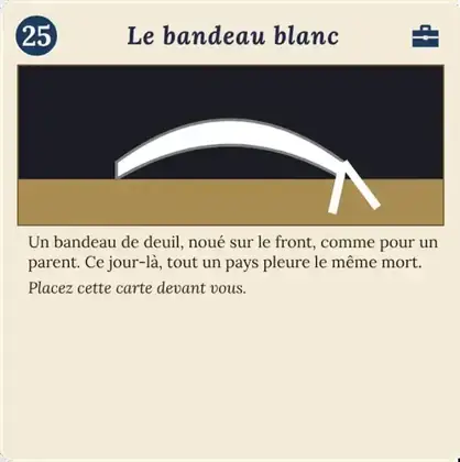 Le bandeau blanc