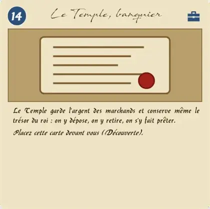Le Temple, banquier
